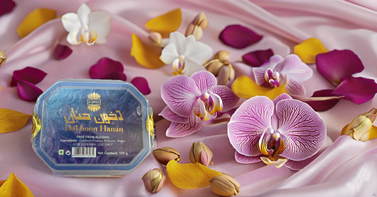 Ajmal Dakhoon Hanan - 100g Bakhoor Incense | Home Fragrance with Luxurious Oud