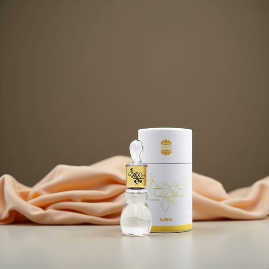 Musk Silk by Ajmal | 12ml Perfume Oil | Original Sealed Bottle & Case | Luxury Arabian Musk