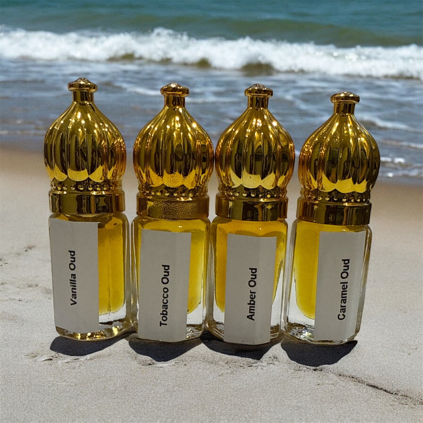 Sweet Oud Set - Experience the Sensational Aromas of 4 Sweet Oud Perfumes