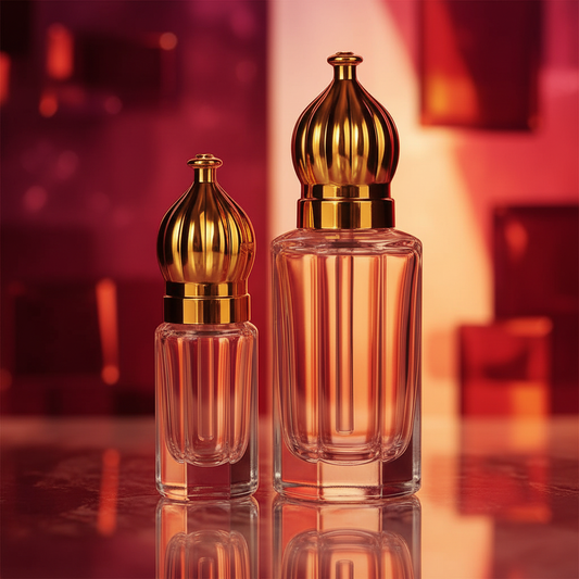 Luxury Amber Saffron Perfume Oil | Inspired by Baccarat Rouge | Long Lasting Unisex Scent