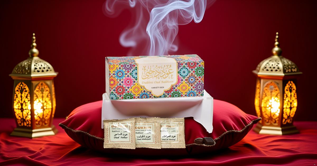 Dukhni Oud Bakhoor Variety Box | Assorted Box 30pc | Incense Home Fragrance
