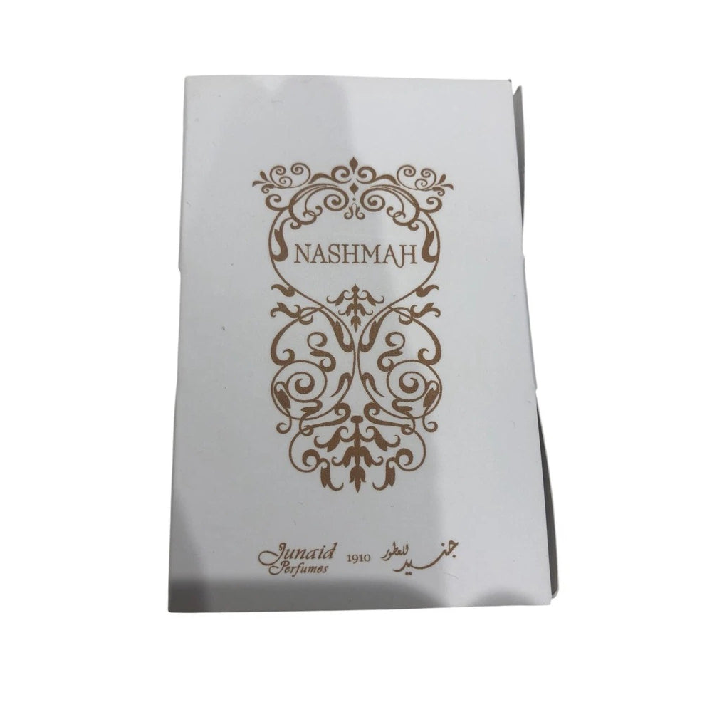 Nashmah EDP Perfume 1.5ml by Syed Junaid Alam - Marine Nutmeg Woody Patchouli