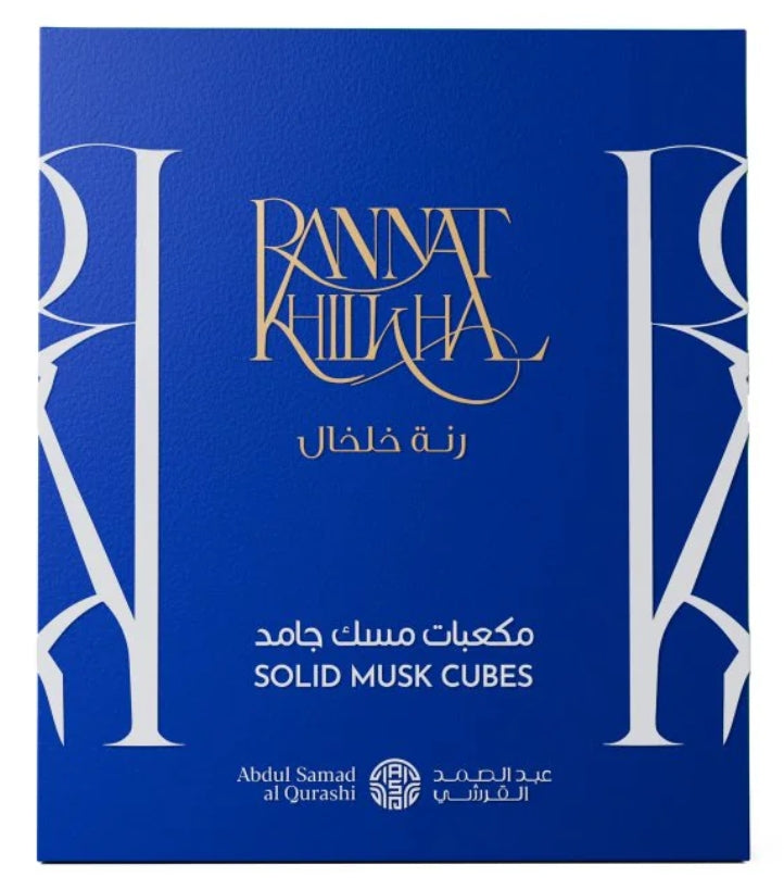 ASQ Rannat Khilkhal Solid Musk Cubes 6pc Musky Floral Body & Wardrobe Fragrance