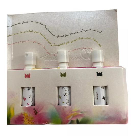 Rasasi Dalaa Al Banaat 3 x 1.5ml EDP Perfume Spray - Triple Scents for Women