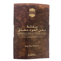 Mukhallat Dahnal Oudh Moattaq Ajmal Official Spray 1.5ml EDP Authentic Oud