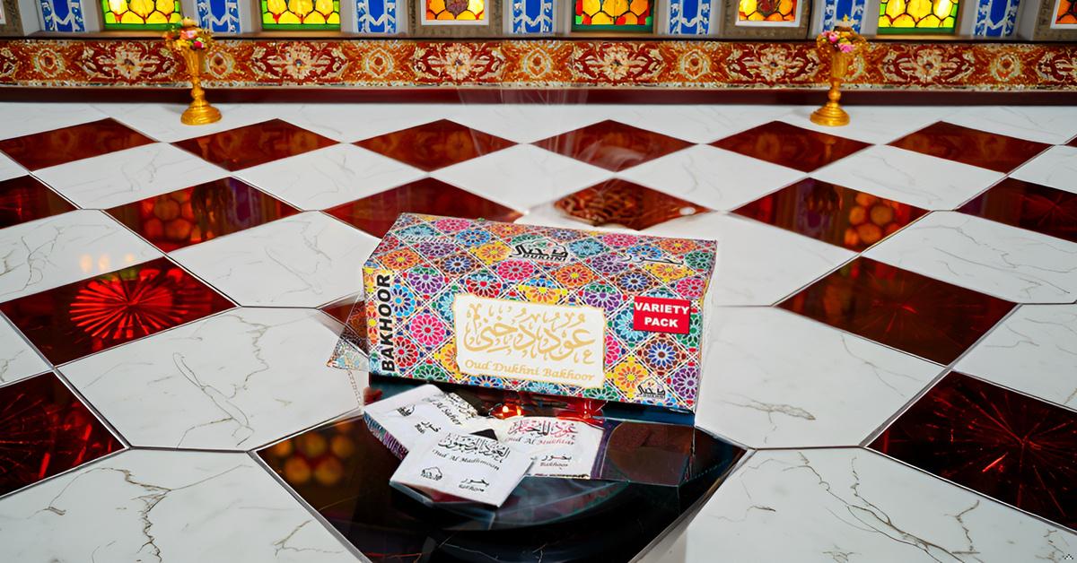 Dukhni Oud Bakhoor Variety Box | Assorted Box 30pc | Incense Home Fragrance