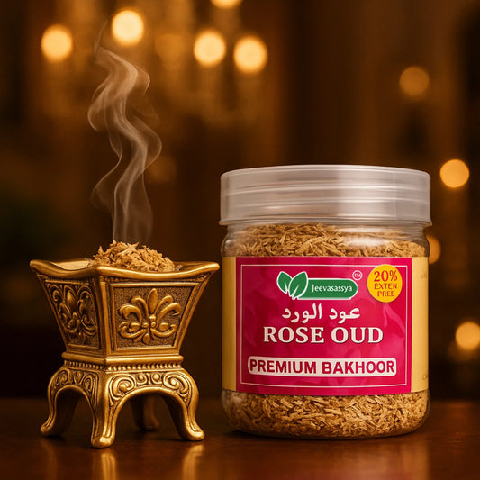 Rose Oud Natural Wood Premium Bakhoor Luxurious Home Fragrance Incense