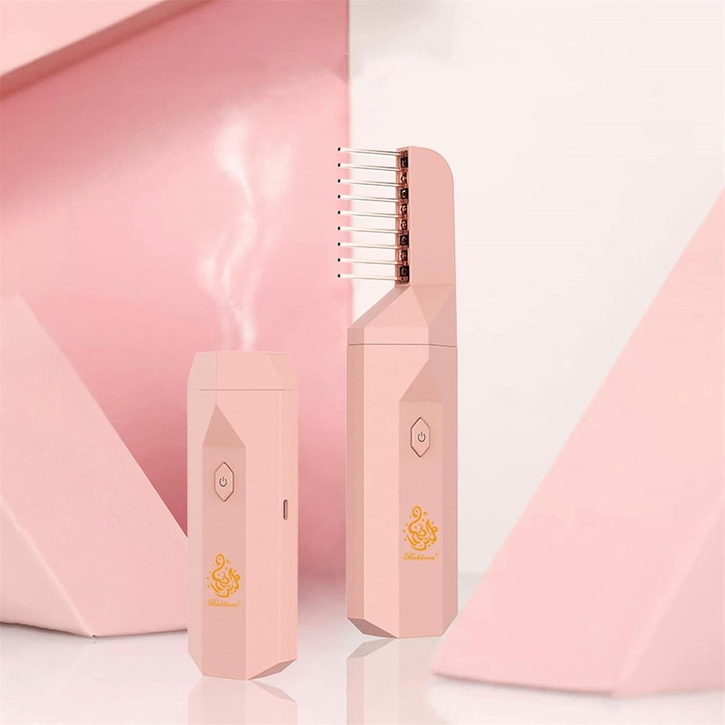 Electric Bakhoor Burner 2-in-1 Hair Comb & Diffuser | Free Bakhoor | Adds Fragrance to Hair