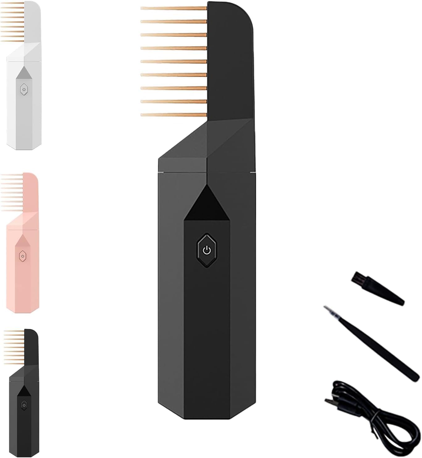 Electric Bakhoor Burner 2-in-1 Hair Comb & Diffuser | Free Bakhoor | Adds Fragrance to Hair