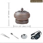 Electric Incense Automatic Bakhoor Burner OIL WAX OUD Ceramic Free Bakhoor Gift