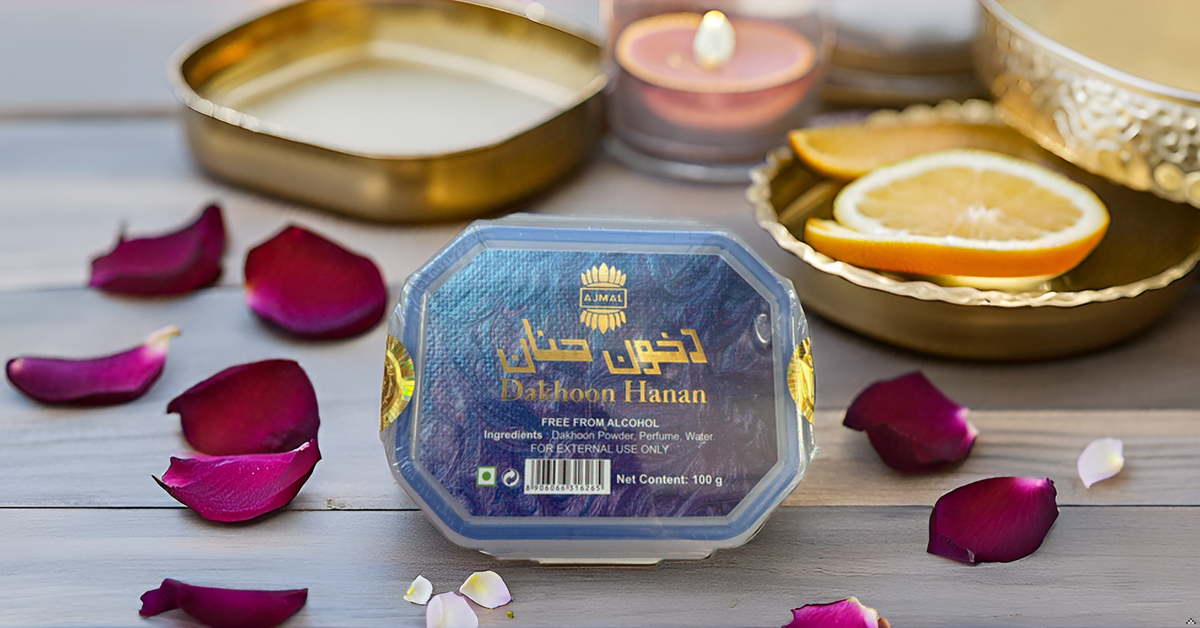 Ajmal Dakhoon Hanan - 100g Bakhoor Incense  | Home Fragrance with Luxurious Oud