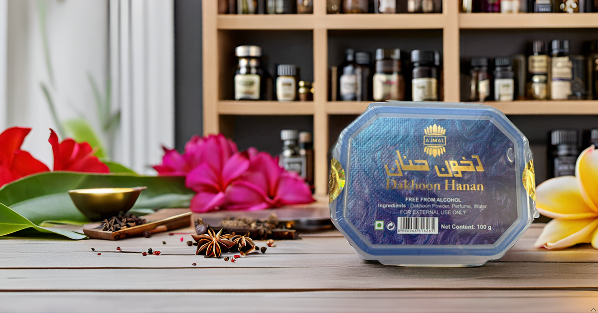 Ajmal Dakhoon Hanan - 100g Bakhoor Incense  | Home Fragrance with Luxurious Oud