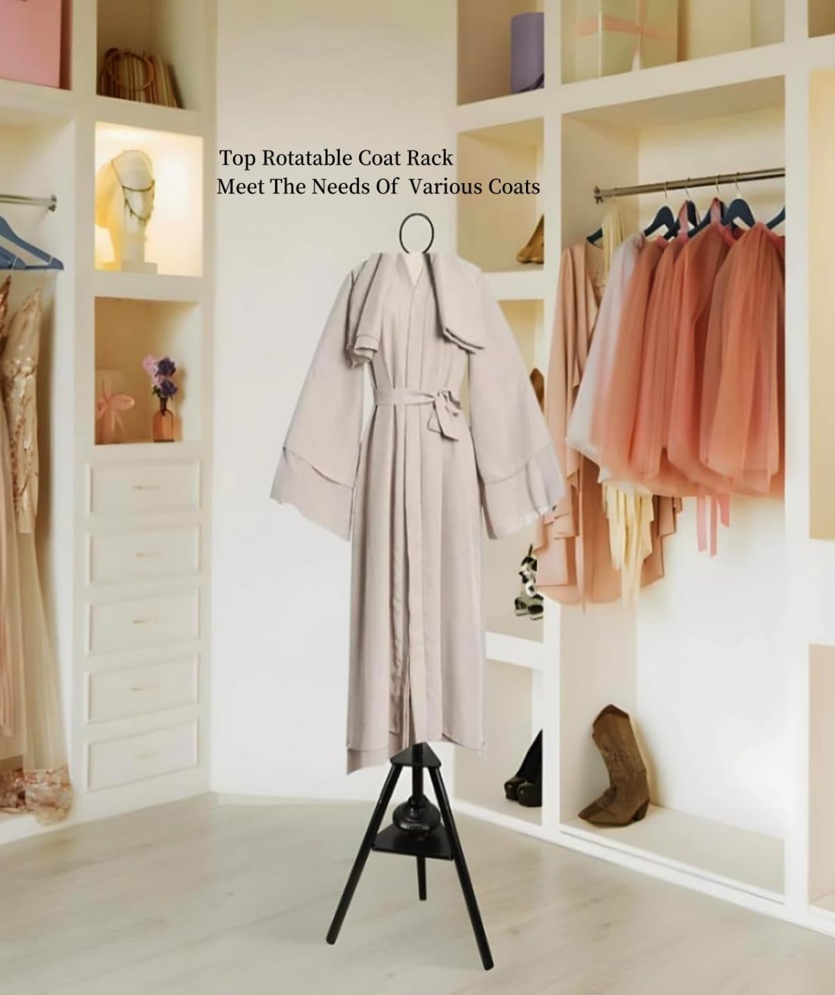 Clothes Hanger with Built-in Bakhoor Incense Burner | Free Bakhoor & Charcoal Included