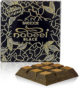 Black Bakhoor by Nabeel Incense Authentic Sealed Genuine Arabic Home Fragrance Estisalbi