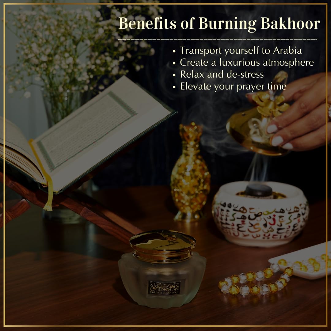 Dukhoon Al Khaleeji Oud Bakhoor by Dukhni | Authentic Arabic Bakhoor | 40g Jar