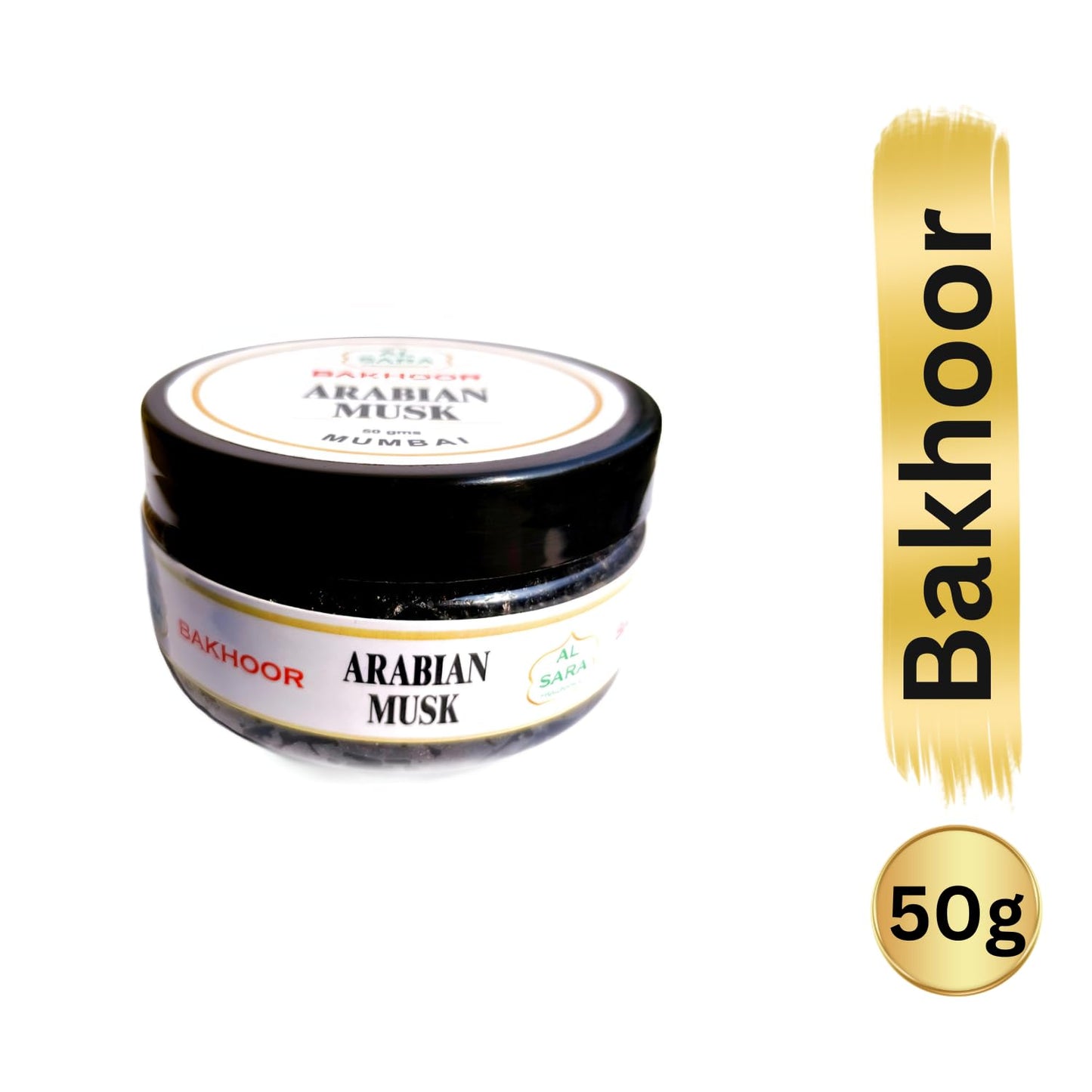 Arabian Musk Bakhoor 50g | Pure Arabic Musk Incense for Home Fragrance