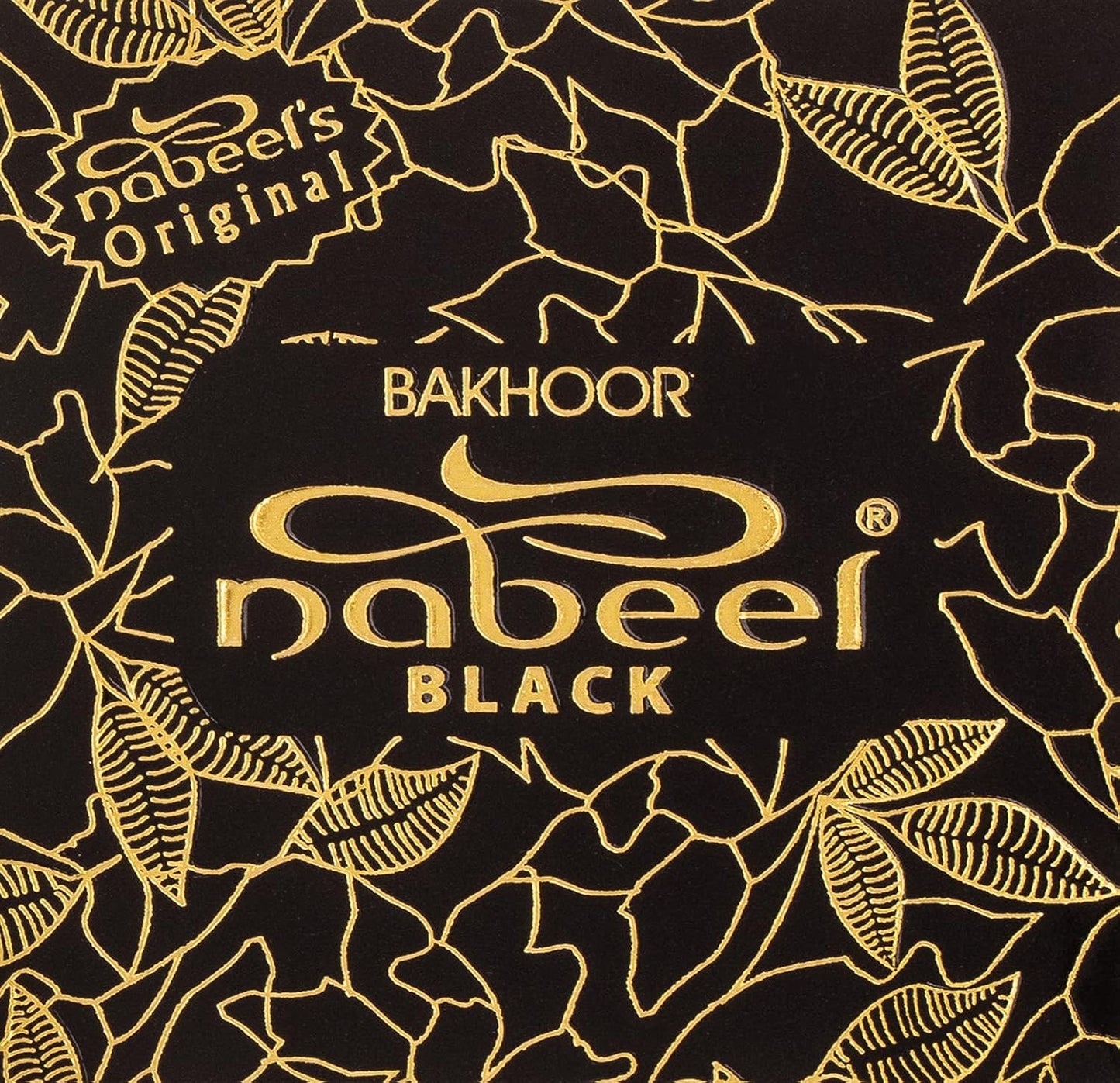 Black Bakhoor by Nabeel Incense Authentic Sealed Genuine Arabic Home Fragrance Estisalbi