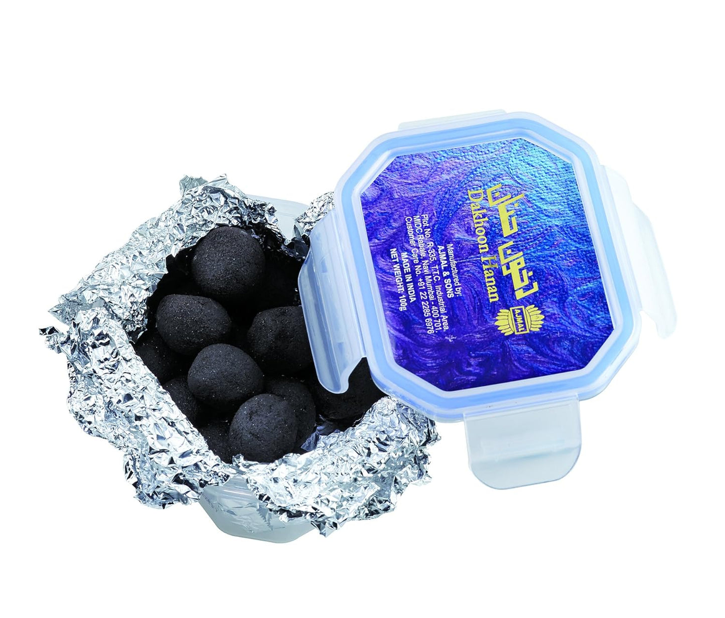 Ajmal Dakhoon Hanan - 100g Bakhoor Incense  | Home Fragrance with Luxurious Oud