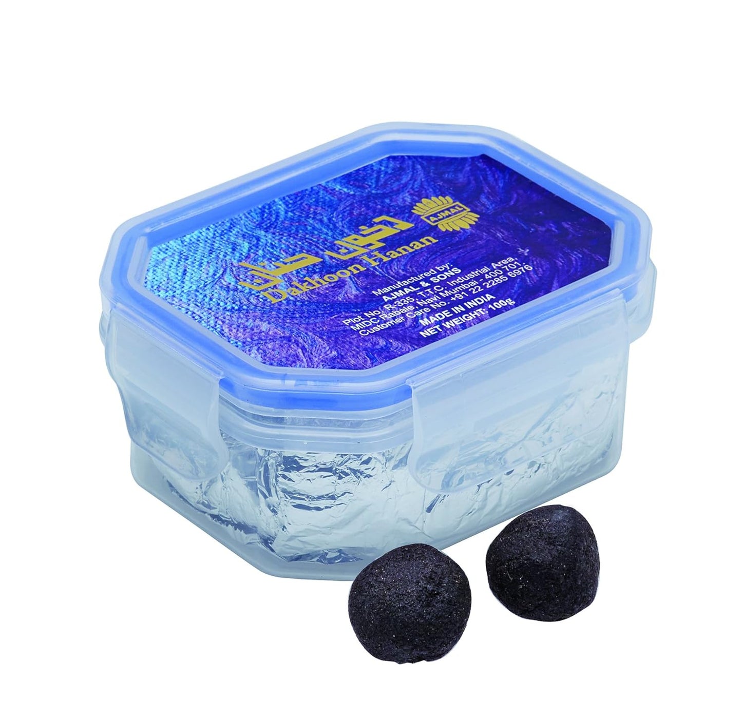 Ajmal Dakhoon Hanan - 100g Bakhoor Incense  | Home Fragrance with Luxurious Oud