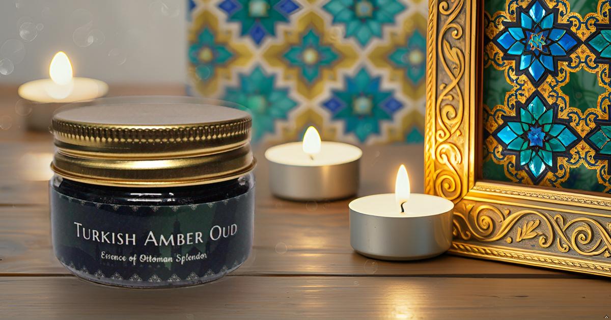 🔥 Turkish Amber Oud Bakhoor 35g | Handmade Exotic Incense | Home Fragrance