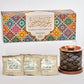 Dukhni Oud Bakhoor 20 Bricks + Rainbow Burner | Luxury Gift Oud Incense Set