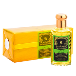 Sandalia 95ml Sandalwood Concentrated Perfume Oil | Swiss Arabian Sealed Wooden Box