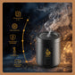 Rechargeable Electric Bakhoor Burner – Dual Mode: Instant Fast Fragrance Oud Mode & Long-Lasting Charcoal Mode, USB-C Portable Incense Heater for Home, Office & Car