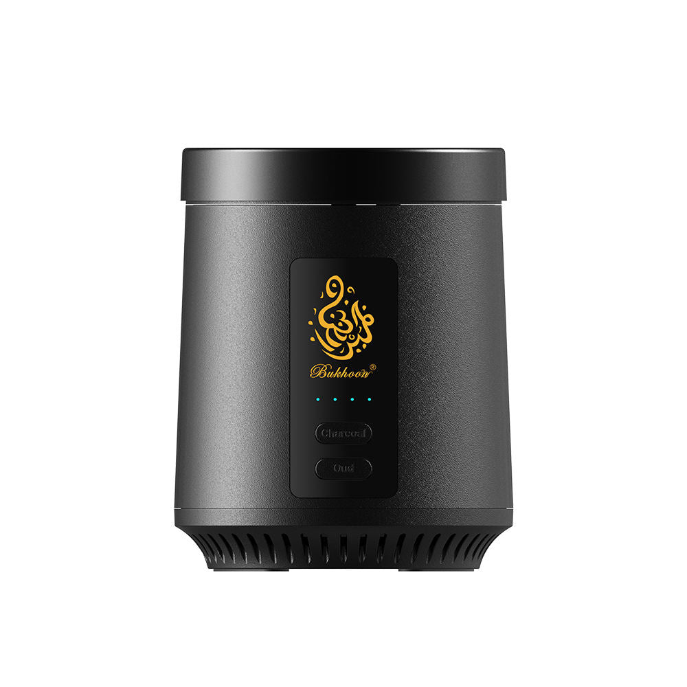 Rechargeable Electric Bakhoor Burner – Dual Mode: Instant Fast Fragrance Oud Mode & Long-Lasting Charcoal Mode, USB-C Portable Incense Heater for Home, Office & Car