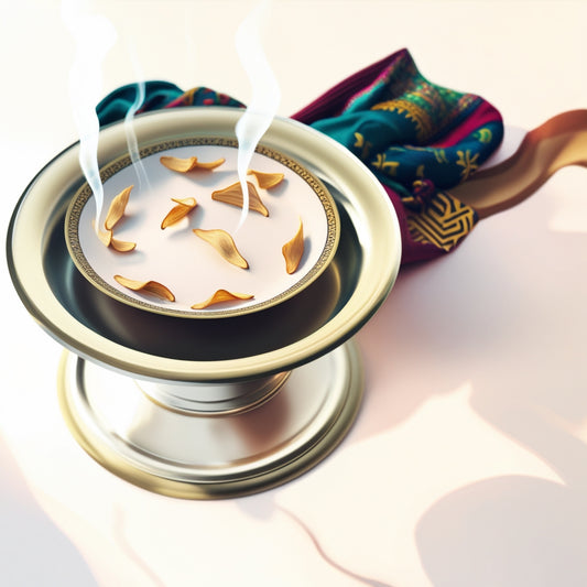 Electric Incense Burner Steel & Wood Bakhoor Oud Lobaan Wax Oil | Free Incense