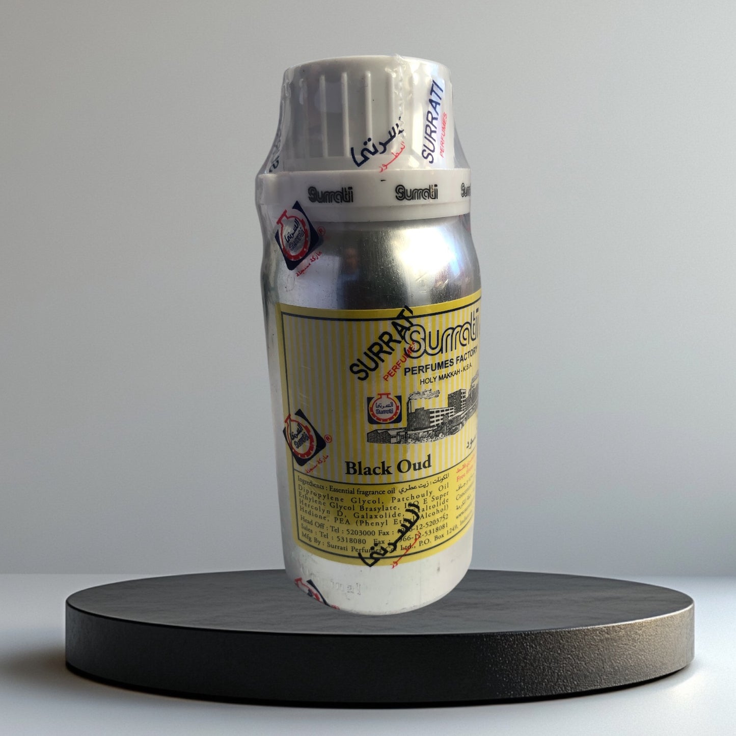 Black Oud by Surrati | Concentrated Perfume Oil | Unisex | 3ml 6ml 12 ml 90ml Arabic Oudh