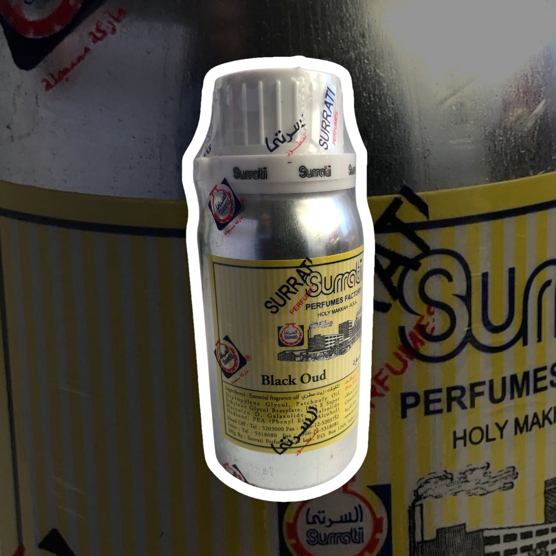 Black Oud by Surrati | Concentrated Perfume Oil | Unisex | 3ml 6ml 12 ml 90ml Arabic Oudh