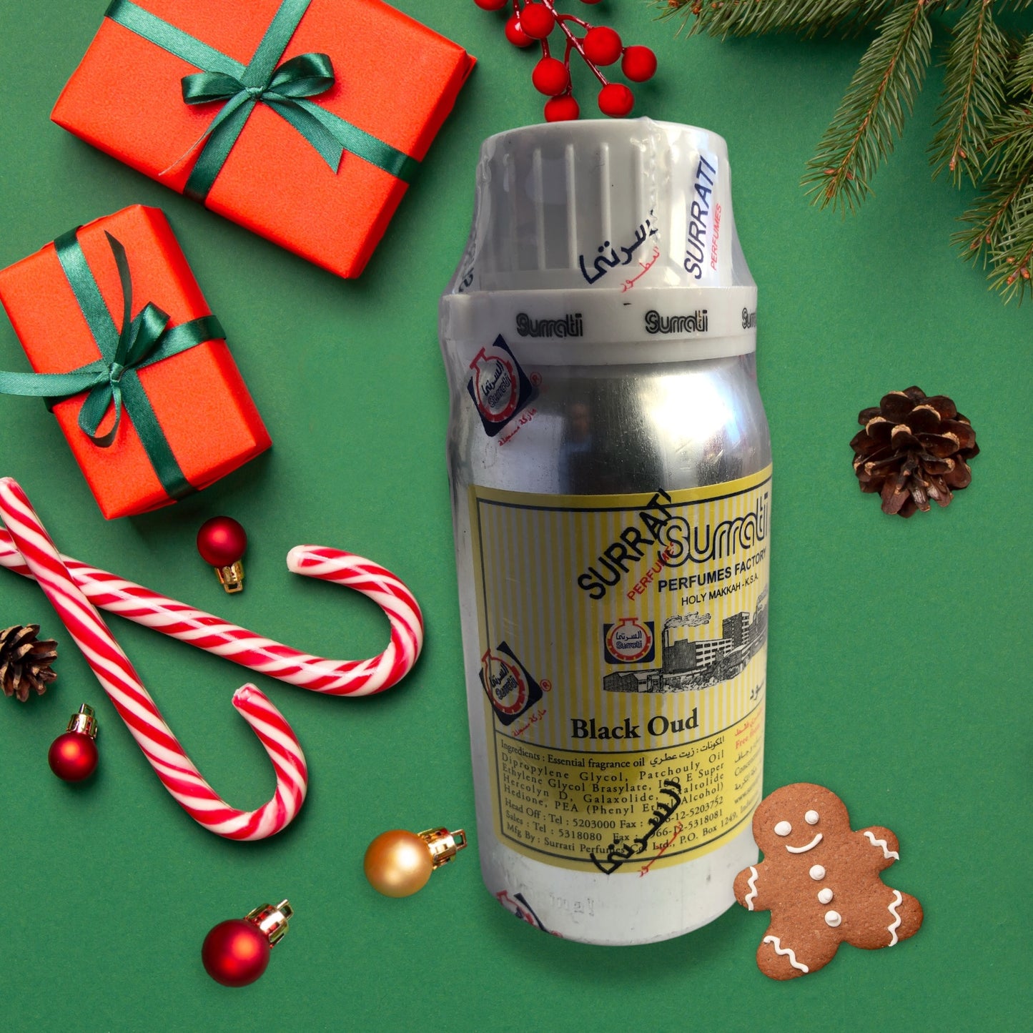 Black Oud by Surrati | Concentrated Perfume Oil | Unisex | 3ml 6ml 12 ml 90ml Arabic Oudh