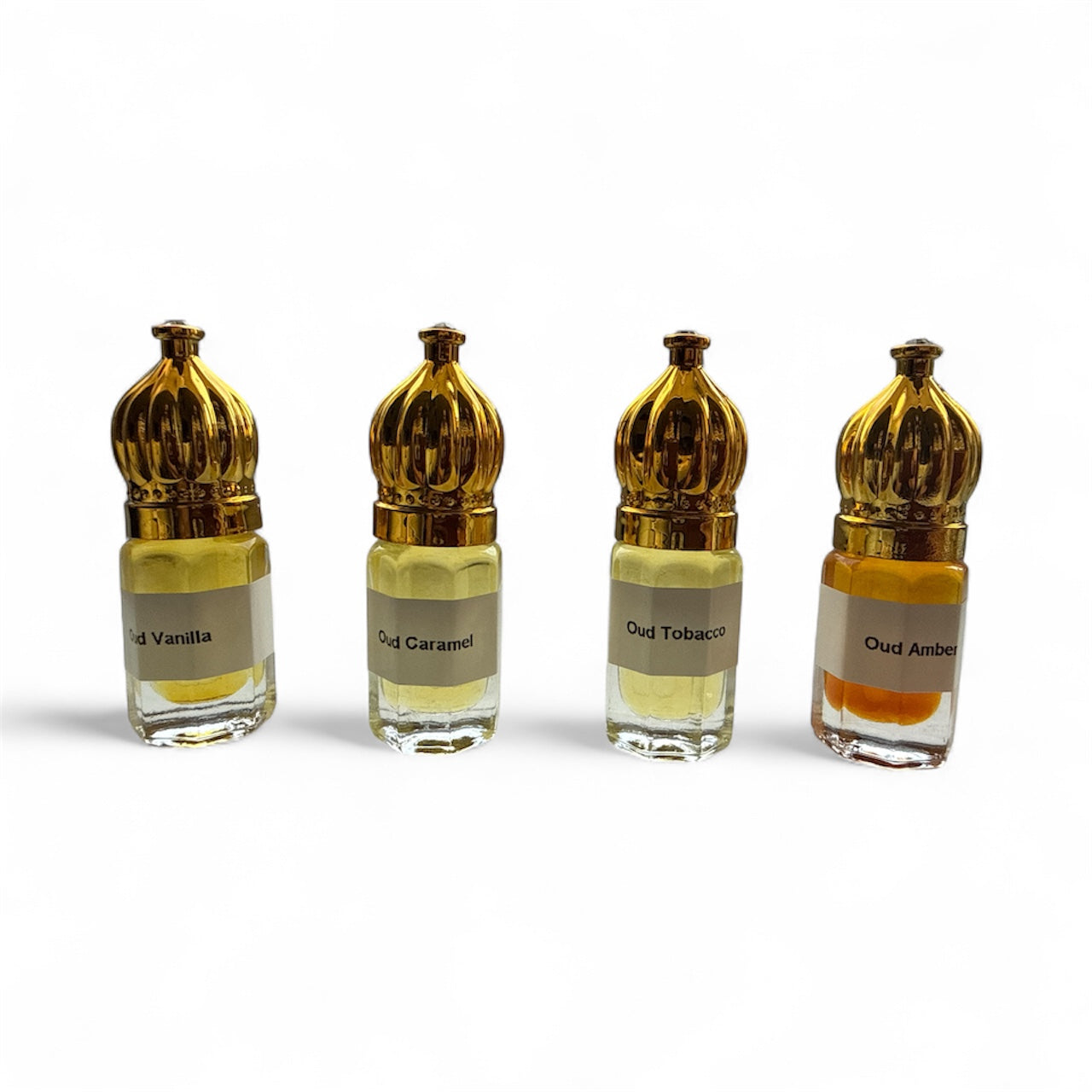 Sweet Oud Set - Experience the Sensational Aromas of 4 Sweet Oud Perfumes