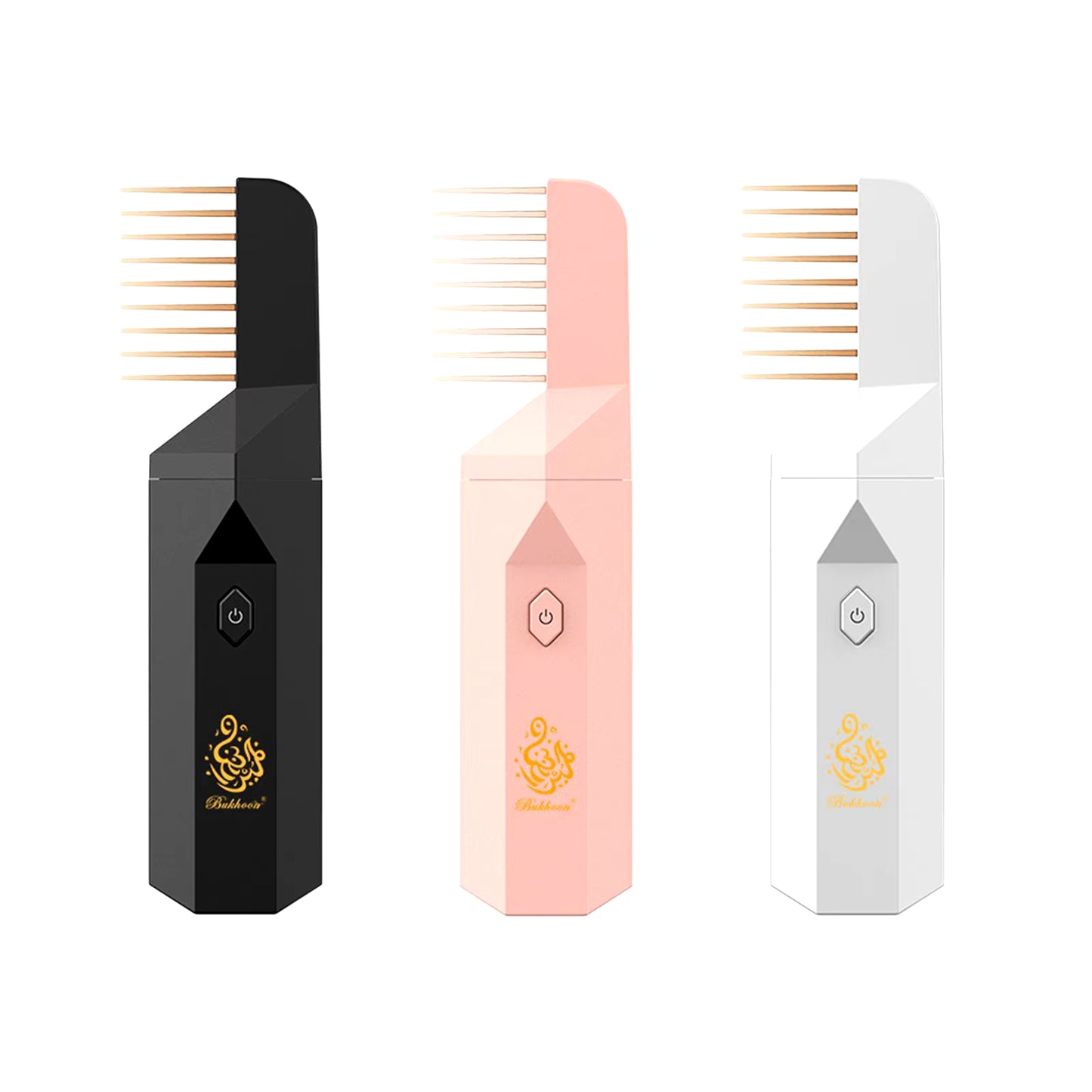 Electric Bakhoor Burner 2-in-1 Hair Comb & Diffuser | Free Bakhoor | Adds Fragrance to Hair