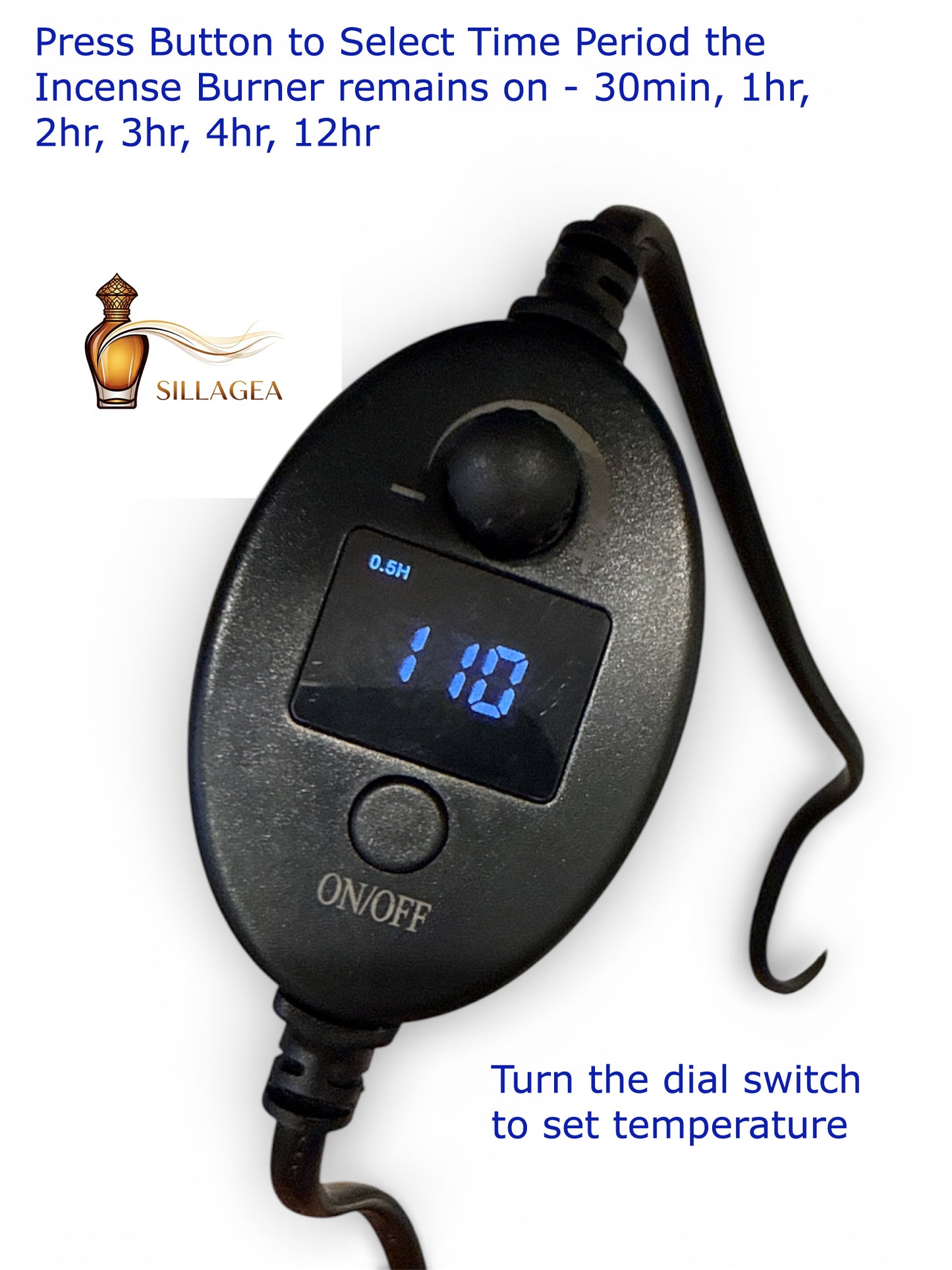 Electric Incense Automatic Bakhoor Burner OIL WAX OUD Ceramic Free Bakhoor Gift