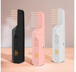 Electric Bakhoor Burner 2-in-1 Hair Comb & Diffuser | Free Bakhoor | Adds Fragrance to Hair