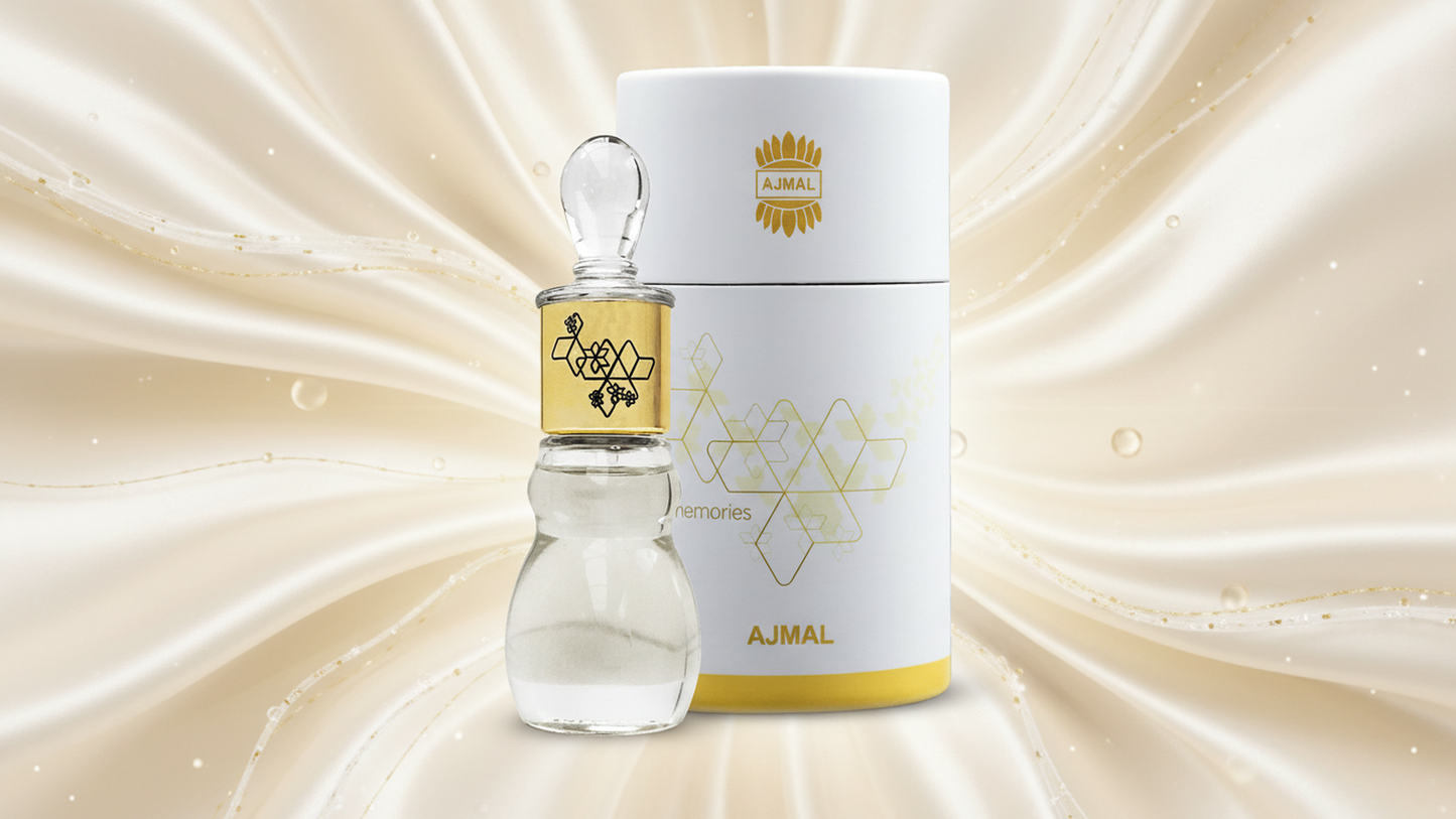 Musk Silk by Ajmal | 12ml Perfume Oil | Original Sealed Bottle & Case | Luxury Arabian Musk