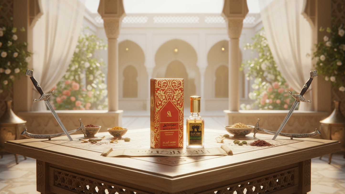 Saif Al Islam (سيف الإسلام) | 5ml Perfume Oil | Alcohol-Free | Animalic Fruity | Long-Lasting