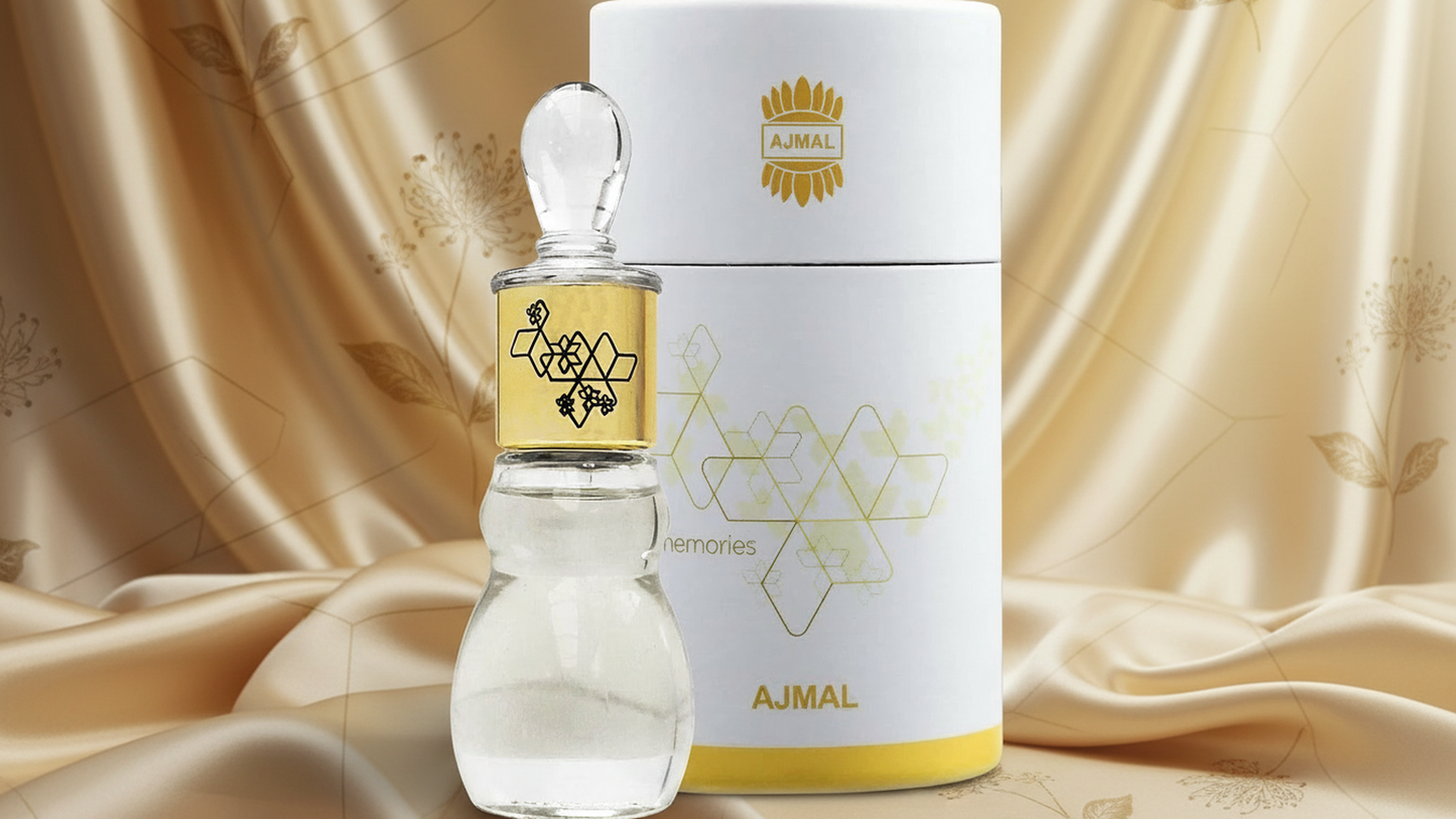 Musk Silk by Ajmal | 12ml Perfume Oil | Original Sealed Bottle & Case | Luxury Arabian Musk