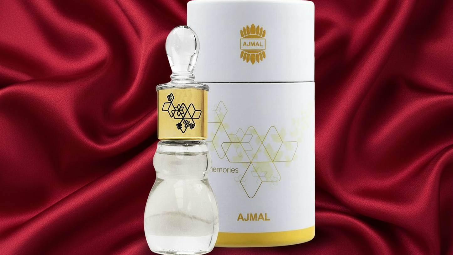 Musk Silk by Ajmal | 12ml Perfume Oil | Original Sealed Bottle & Case | Luxury Arabian Musk