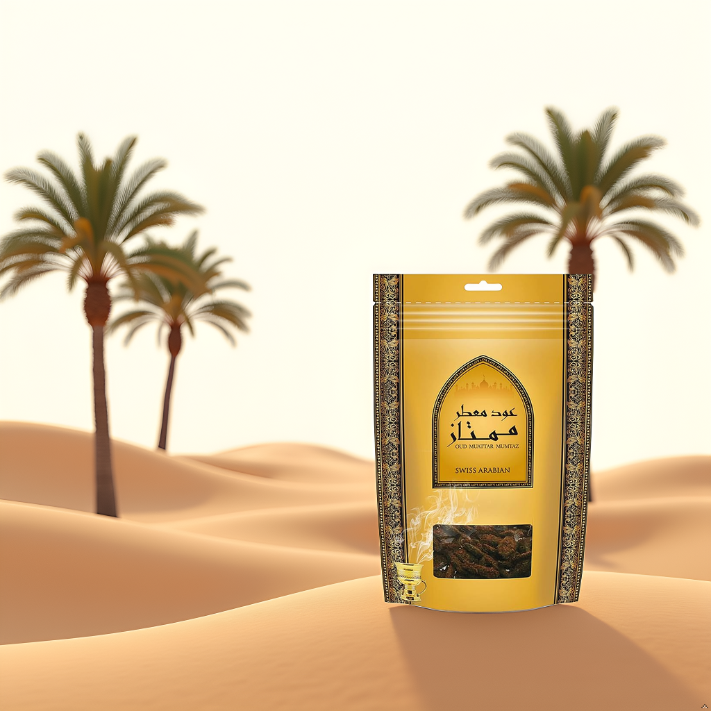 Oud Muattar Mumtaz (500g) Oudh Bakhoor Incense by Swiss Arabian - Gorgeous Arabic Home Fragrance
