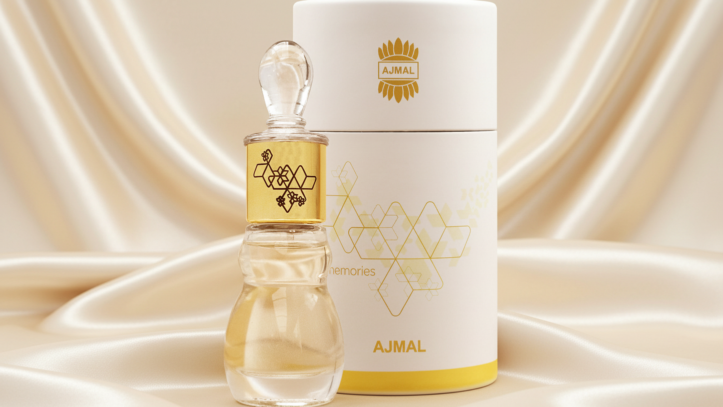 Musk Silk by Ajmal | 12ml Perfume Oil | Original Sealed Bottle & Case | Luxury Arabian Musk