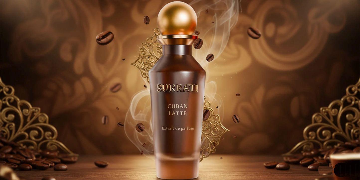 Surrati Cuban Latte 150ml Extrait de Parfum Coffee Vanilla Gourmand Unisex