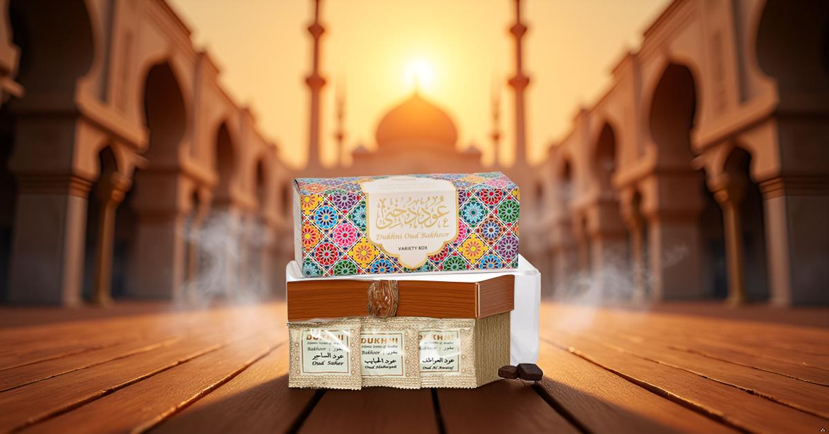 Dukhni Oud Bakhoor Variety Box | Assorted Box 30pc | Incense Home Fragrance