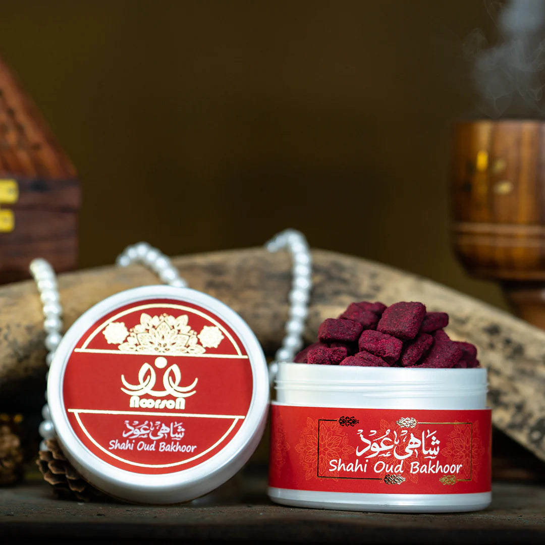 Noorson Shahi Oud Bakhoor Incense 40g Luxury Arabic Home Fragrance