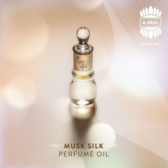 Musk Silk by Ajmal | 12ml Perfume Oil | Original Sealed Bottle & Case | Luxury Arabian Musk