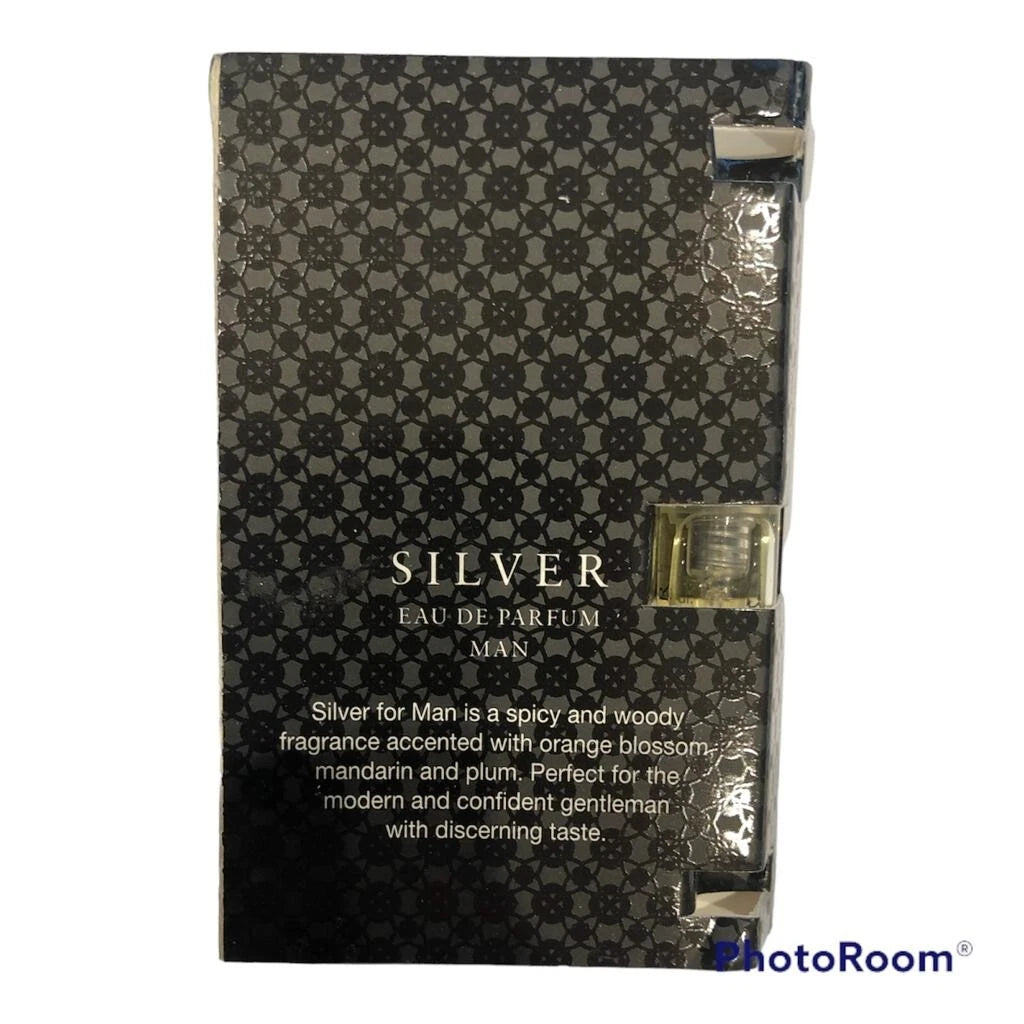 Amouage Silver Man | Official Tester Sample Spray 2ml | EDP | Elegant and luxurious fragrance |Unopened & Authentic
