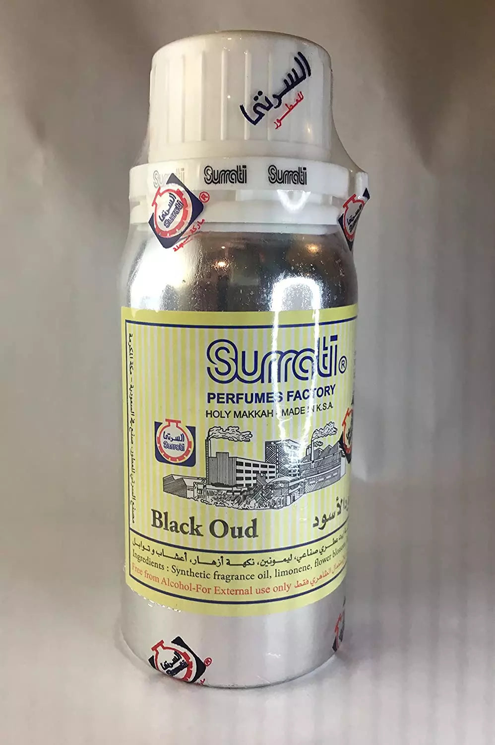Black Oud by Surrati | Concentrated Perfume Oil | Unisex | 3ml 6ml 12 ml 90ml Arabic Oudh
