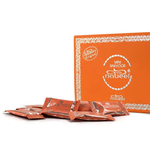 Mini Nabeel (Touch Me) Bukhoor Bakhoor 36 sachets of 3g Oud Incense